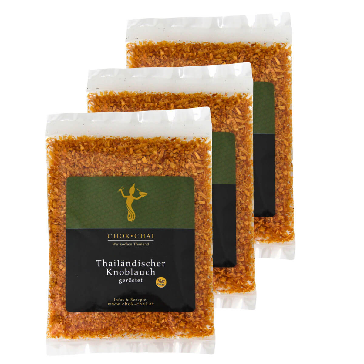 Thailändischer Knoblauch geröstet
