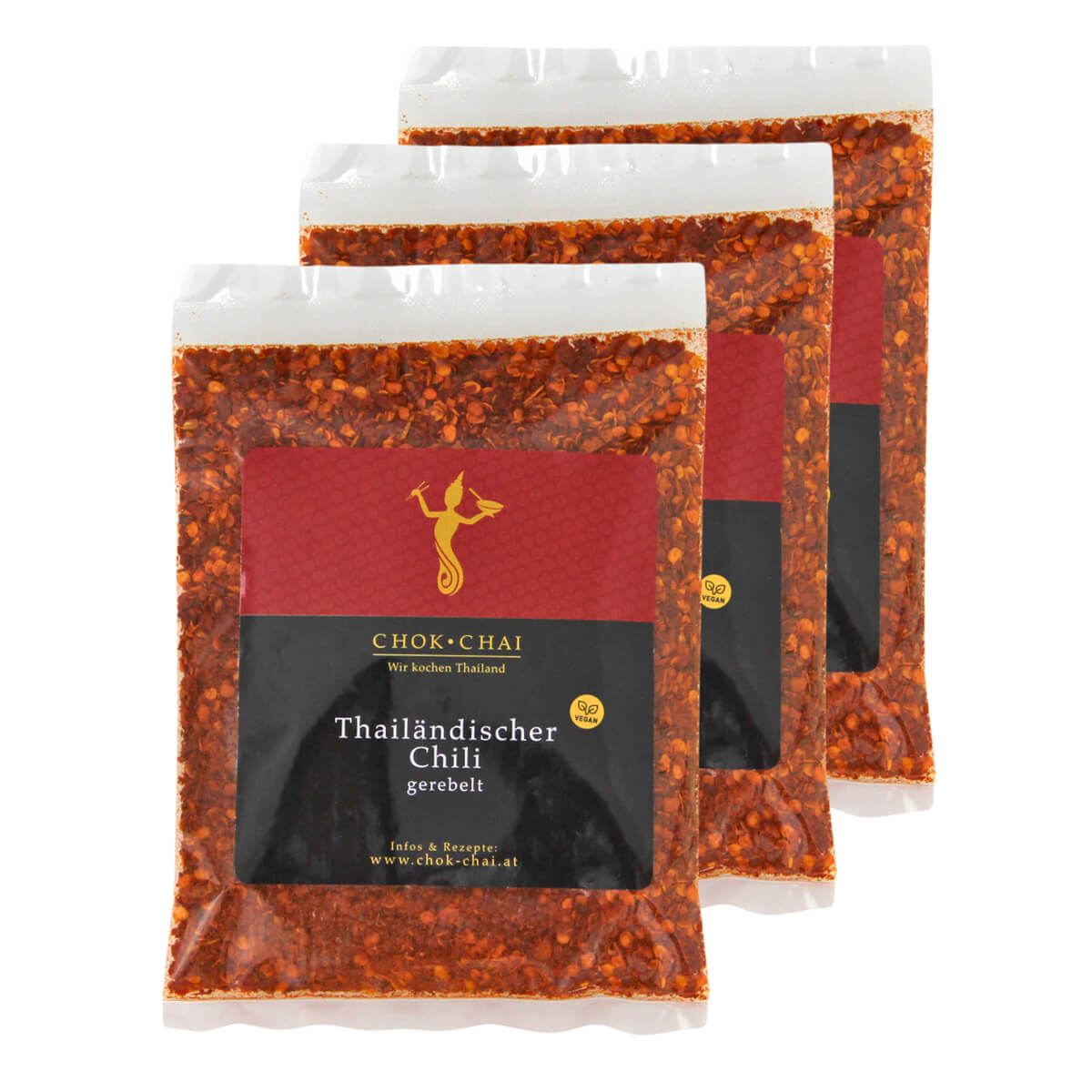Thailändischer Chili (gerebelt)